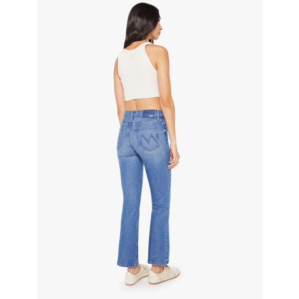 MOTHER DENIM The Outsider Flood Flare Jean Field Trip Shopbop 26 NWT $268